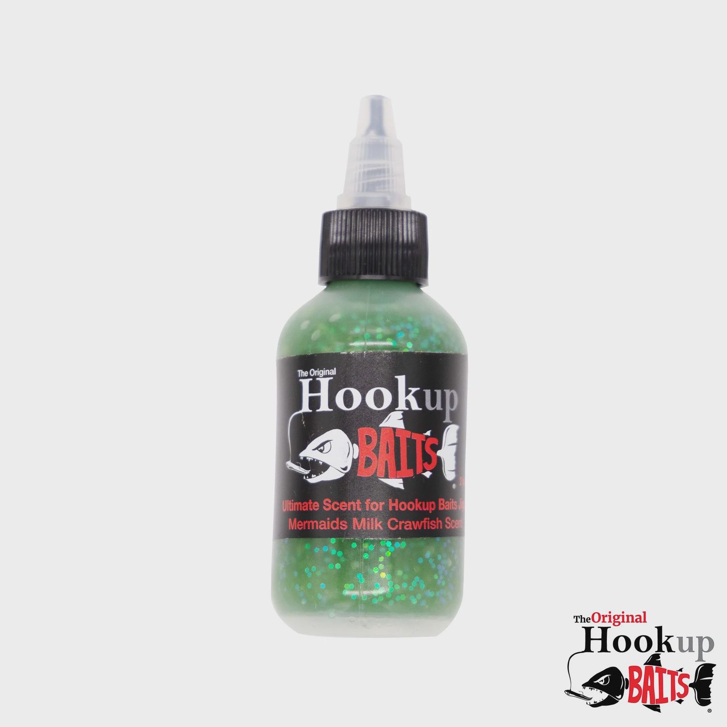 Hookup Baits Mermaids Milk, Scent: Crawfish, Size: 4 oz.