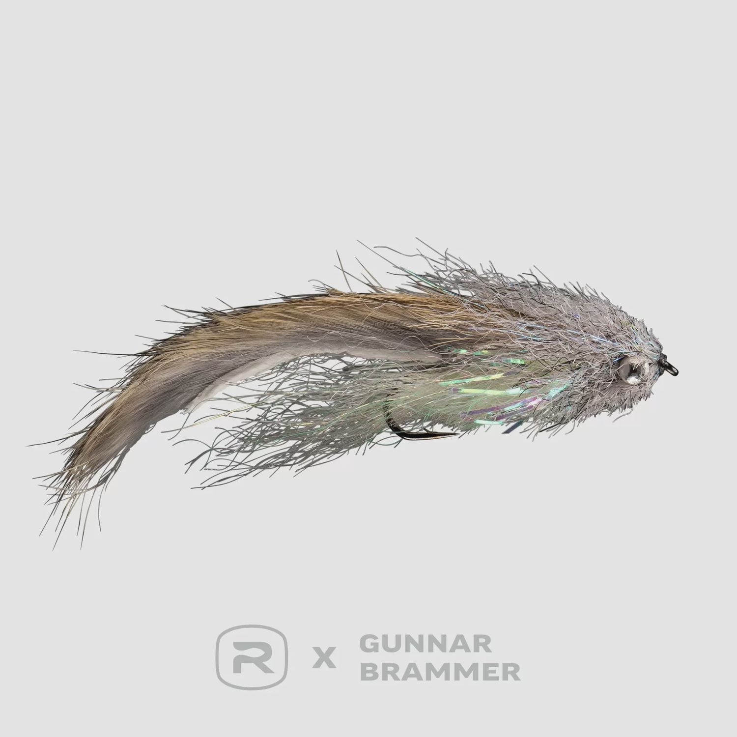 Rio Brammer Seasoned Geezer Fly, Color: Natural, Size: 6