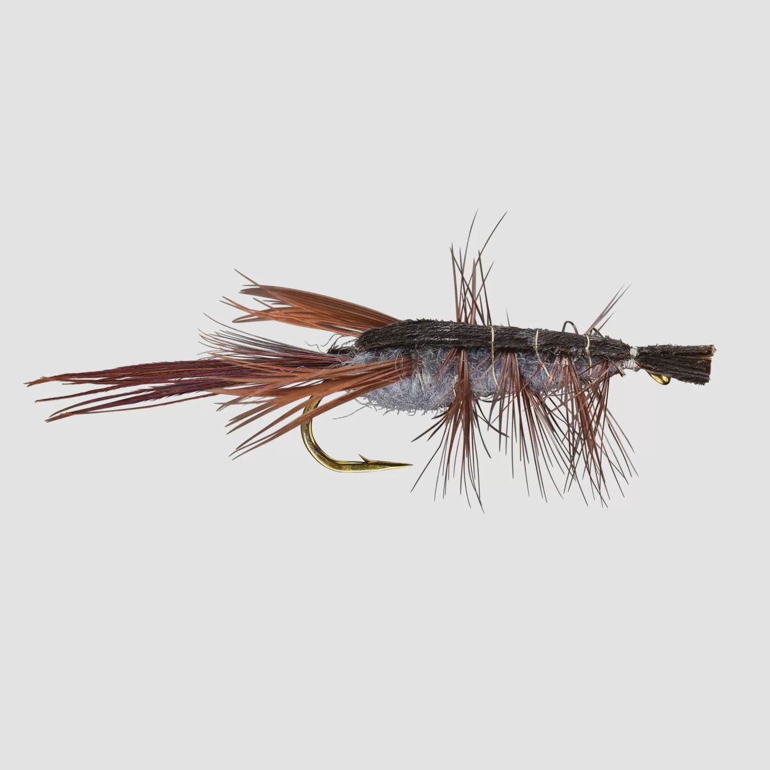 Rio Clouser Cray Fly, Color: Dark Turkey, Size: 6