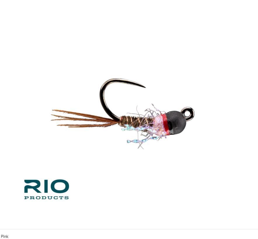 Rio French Dip Nymph 2pk, Color: Pink, Size: 14