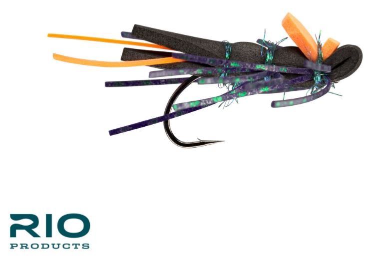 Rio Soft Chew Flies, Color: Black