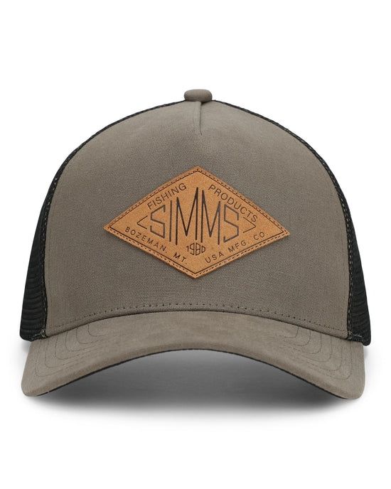 Simms Double Haul Trucker Hats, Color: Smokey Olive