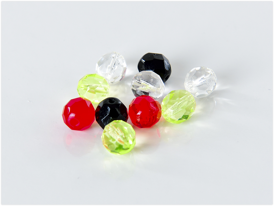 Bullet Weights Brass Tickers &amp; Glass Beads