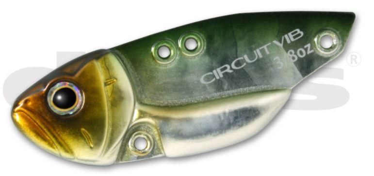 Deps Circuit Vibe Blade Baits, Color: Metal Keta Hasu, Size: 3/8oz