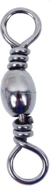 Eagle Claw Black Barrel Swivels