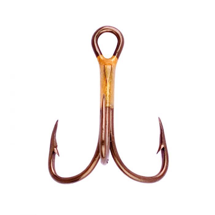 Eagle Claw Regular Shank with Curved Point Treble Hooks Eagle Claw Regular Shank with Curved Point Treble Hooks