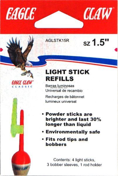 Eagle Claw Universal Light Stick Refills Eagle Claw Universal Light Stick Refills