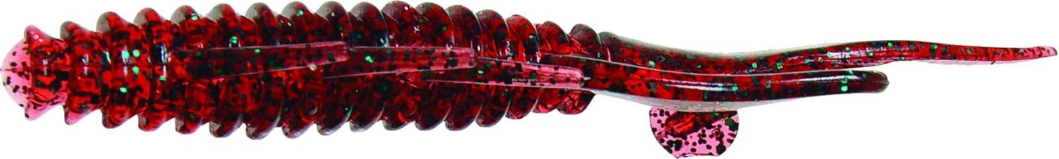 Gene Larew Biffle Bugs 4.25" 8 Packs, Color: Red Bug
