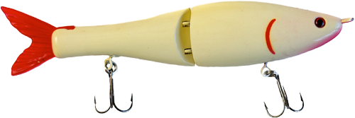 G-Ratt Baits Poppa Pete Glide Baits, Color: Bone