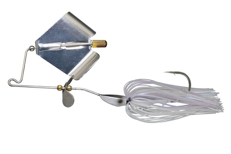 Jackall Fire Cracker Buzz Baits, Color: Killer White, Size: 3/8 oz