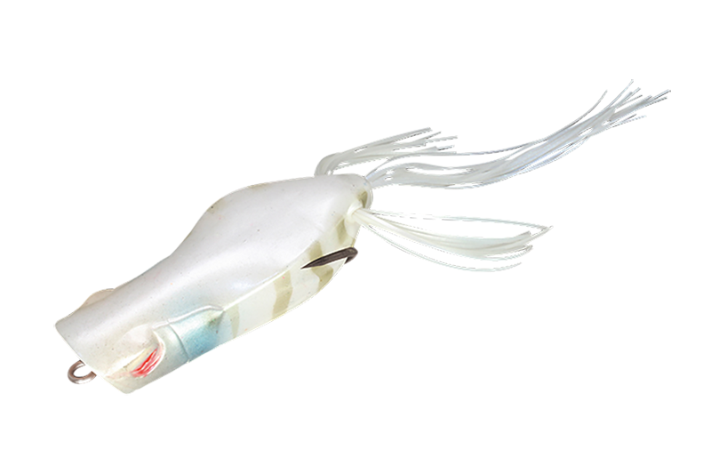 Jackall Gavacho Frog, Color: White, Size: 2.7 in. / 5/8 oz.