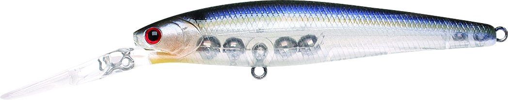 Lucky Craft Staysee 90SP V2 Deep Diving Jerkbaits, Color: Ghost Threadfin Shad