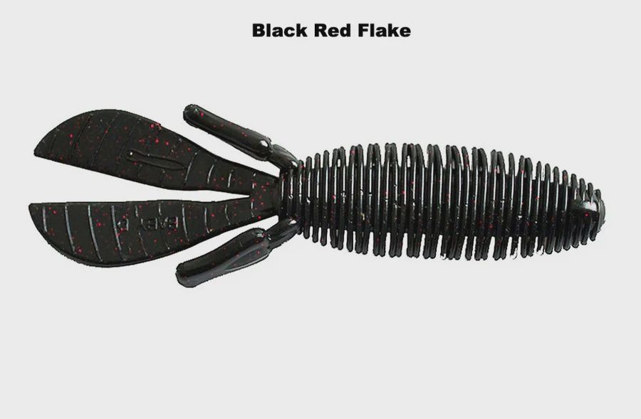 Missile Baits Baby D Bomb, Color: Black w/ Red Flake
