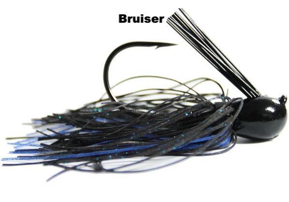 Missile Baits Ike's Mini Flip Jigs, Color: Bruiser, Size: 1/4 oz