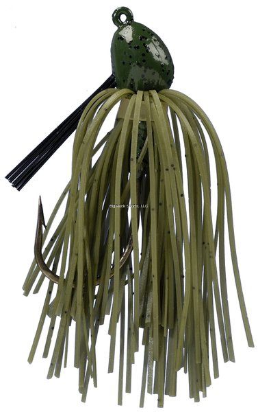 Strike King Bitsy Bug Mini Casting Jigs, Color: Watermelon Seed with Chartreuse Tail, Size: 1/16oz