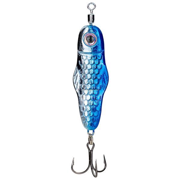 Strike King Mark Rose Lil Ledge Spoons, Color: Chrome Blue, Size: 1 oz.