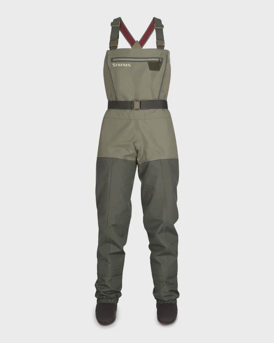 Simms Women's Tributary Waders - Stockingfoot, Color: Basalt, Size: Short M 8-9