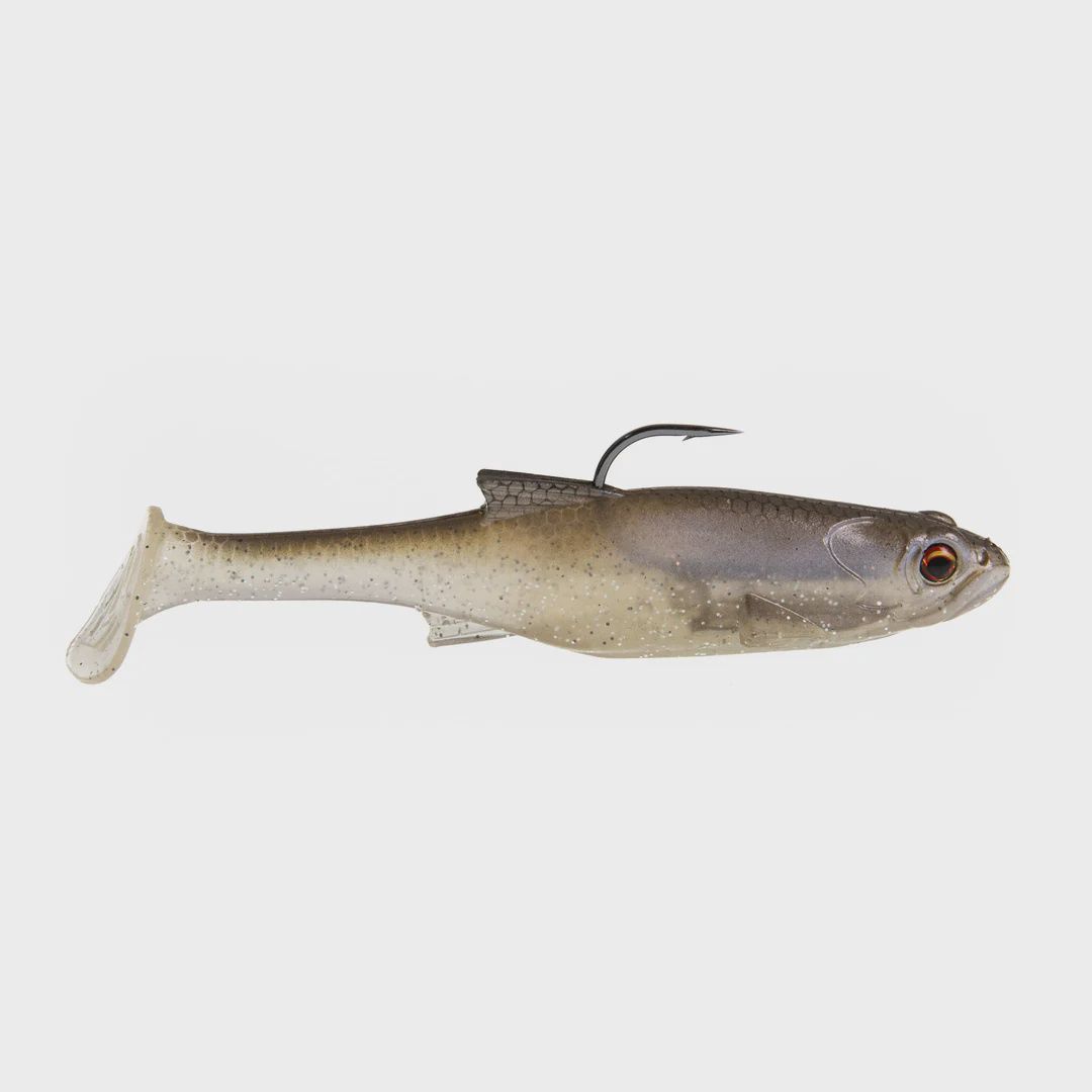 Bass Mafia Loaded Daingerous 5" Swimbaits, Color: Blackback Shad