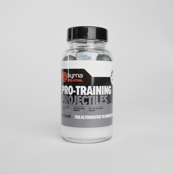 Byrna .61 Cal Pro-Training Projectiles, Package Count: 25