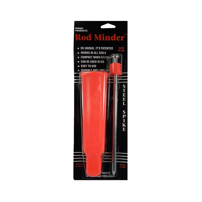 Magic Products Rod Minder Rod Holder, Color: Red