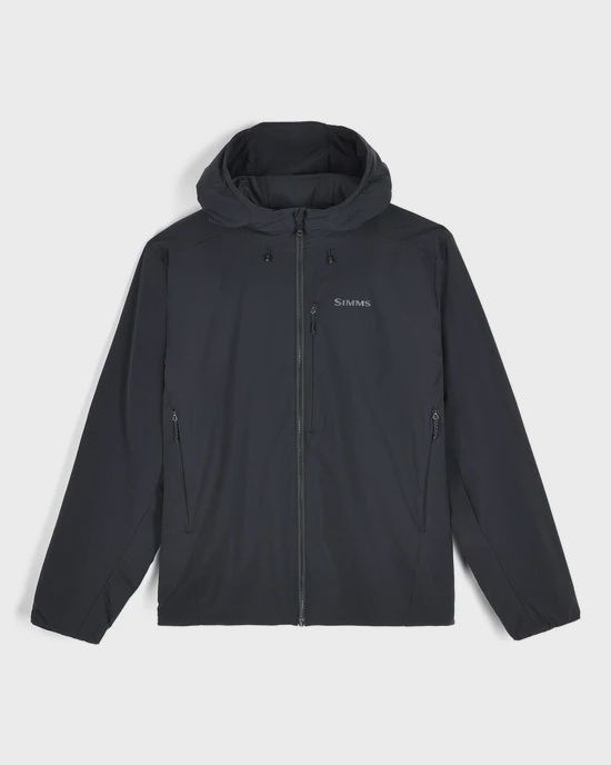 Simms Midstream Jackets, Color: Black, Size: Small
