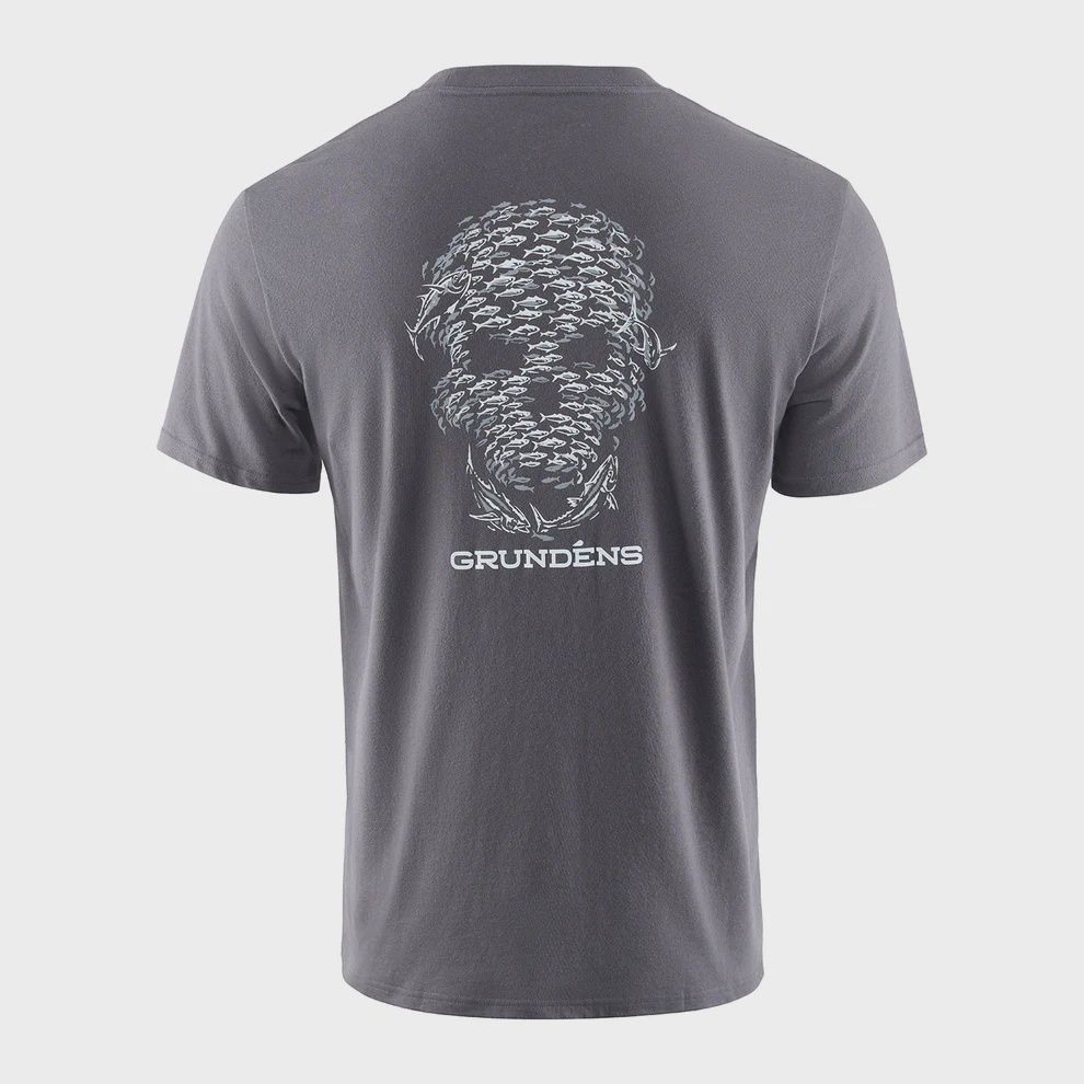 Grundens Bait Ball T-Shirts, Color: Anchor, Size: Small