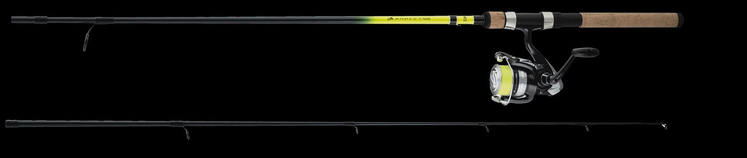 Daiwa D-Shock II with Braided Line Spinning Combos