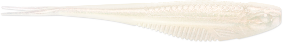 Rapala Crush City Jerk Minnow, Color: Albino Pearl, Size: 3-3/4 inch