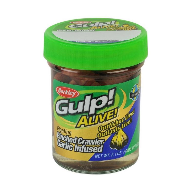 Berkley Gulp Alive Floating Pinched Crawler - 2oz Jar