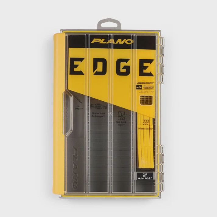 Plano Edge Utility Box 3600 Standard, Color: Yellow