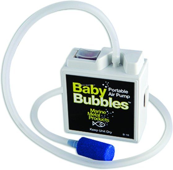 Marine Metal Baby Bubbles 2 AA Air Pump