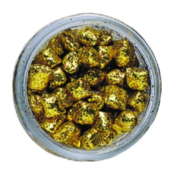 Berkley Powerbait Sparkle Crappie Nibbles, Color: Gold Rush