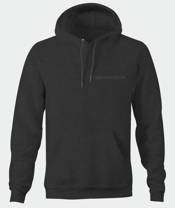 Grundens Displacement DWR Hoodie, Color: Black, Size: Small
