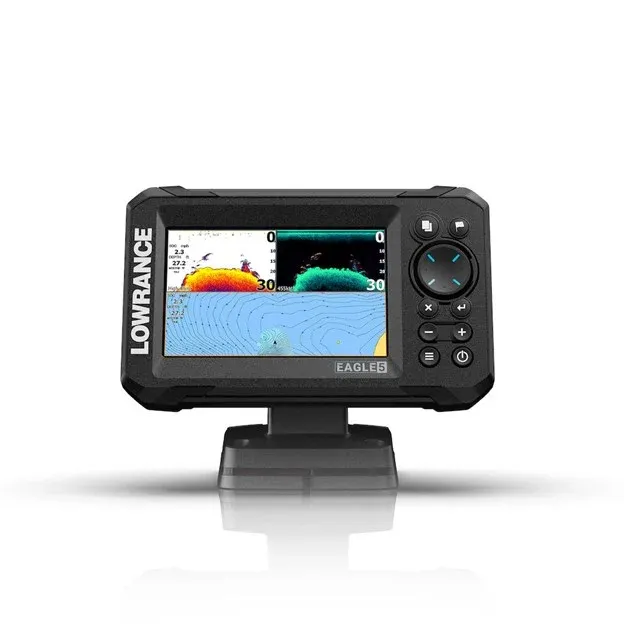 Lowrance Eagle 5 with SplitShot HD Transducer, Screen Size: 5 inch