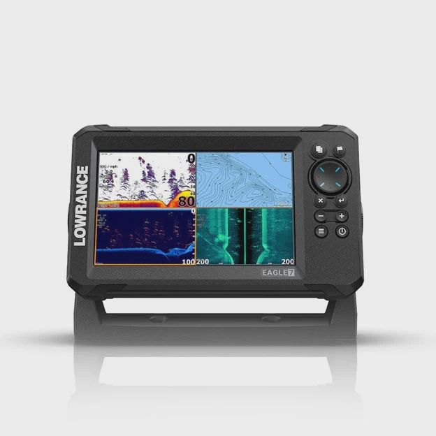 Lowrance Eagle 7 with TripleShot HD Transducer, Screen Size: 7 inch