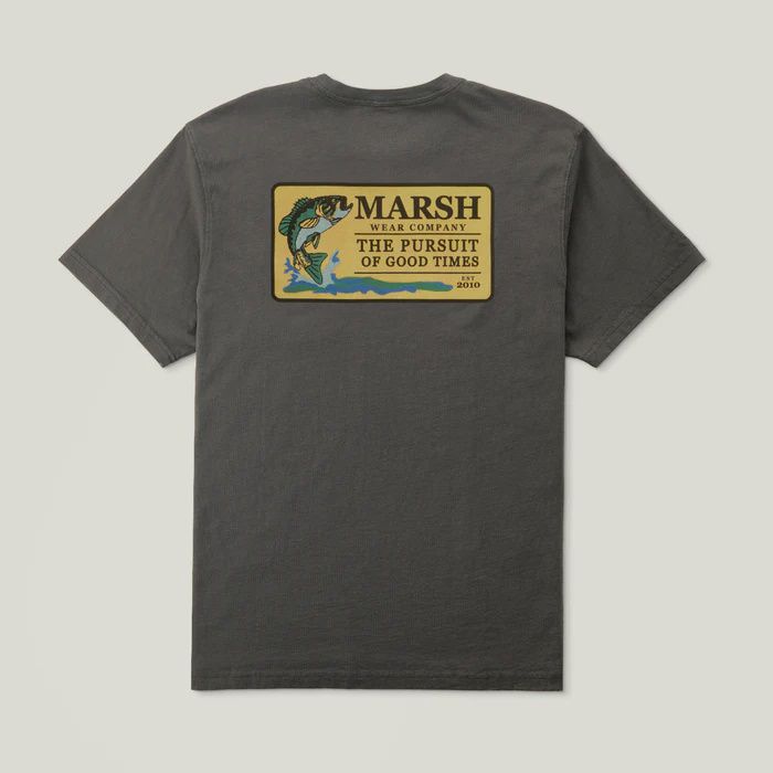 Marsh Wear Clutch T-Shirt, Color: Ash, Size: Small
