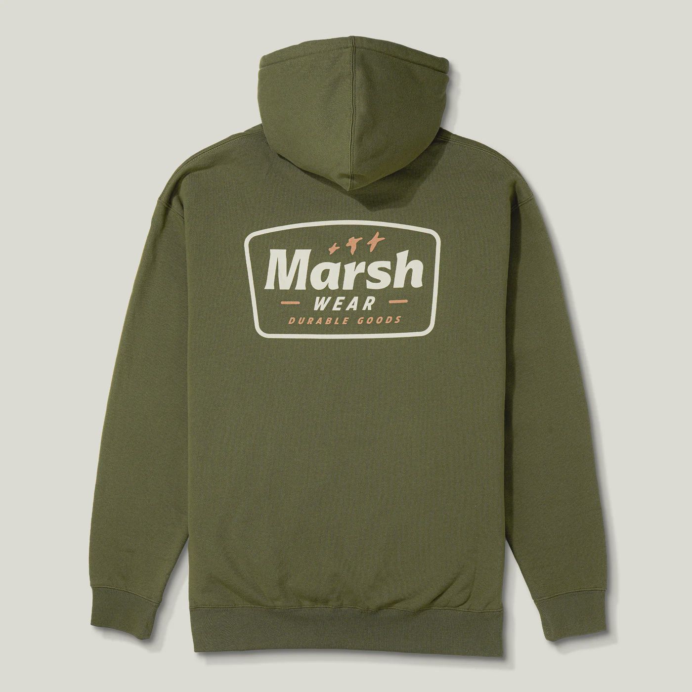 Marsh Wear Formation Pullover Hoodie, Color: Army, Size: Small