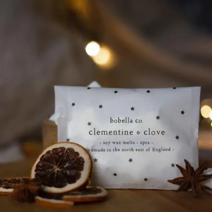 Christmas Wax Melts in Clementine &amp; Clove