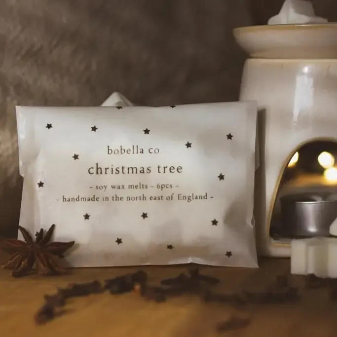 Christmas Wax Melts in Christmas Tree