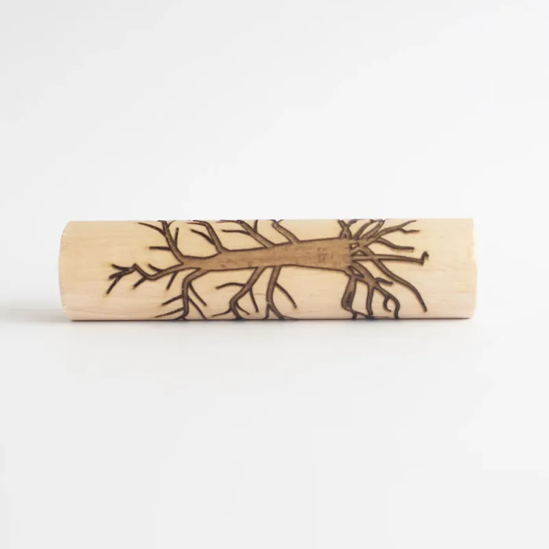 Houten roller - Kale boom