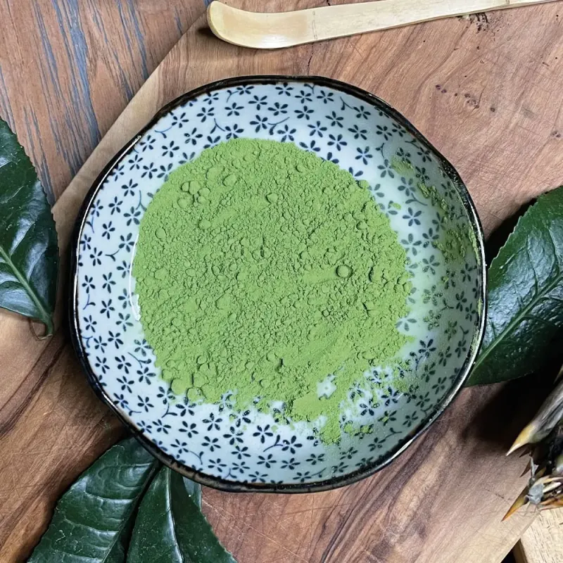 Yutakamidori Biologische Matcha-thee Ceremonieel Grade 30g