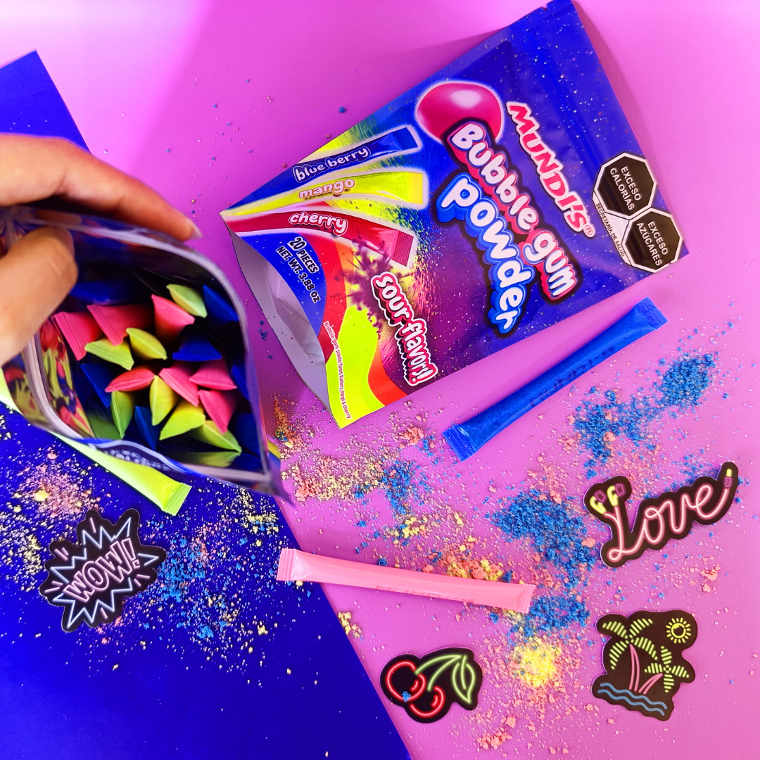 Kit Bubble Gum Powder