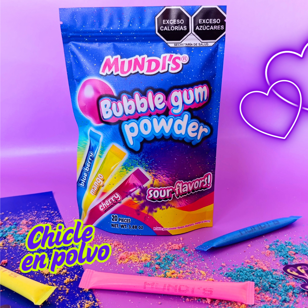 Kit Bubble Gum Powder