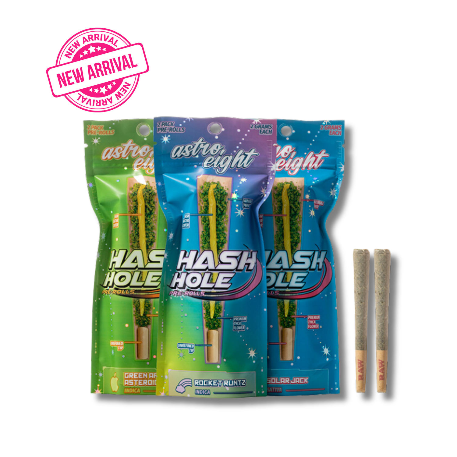 (2) Astro Eight Hash Holes 4G