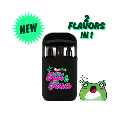 Double-Barrel HighWay: Hit &amp; Run (2 flavors in 1) 2g Disposable