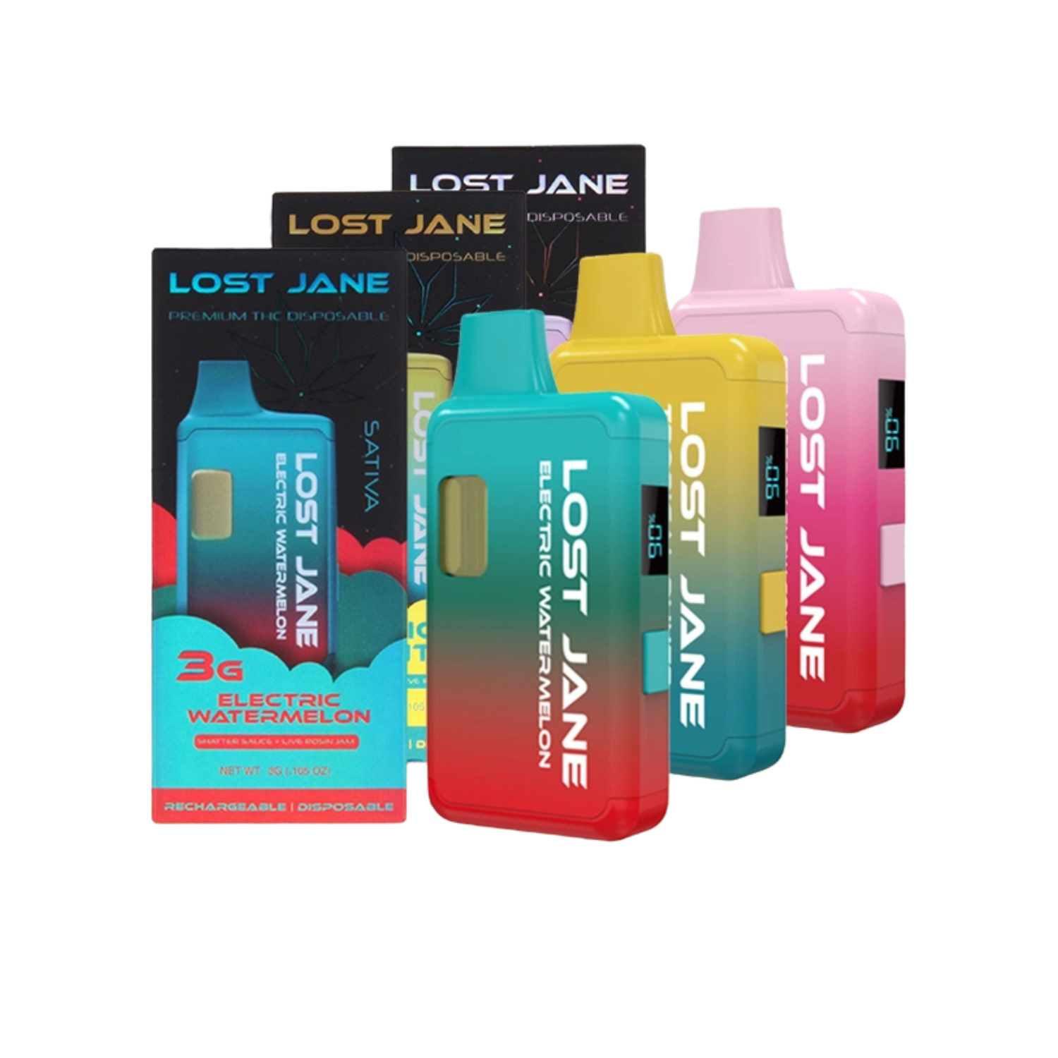 LOST JANE - THC 3g Disposable
