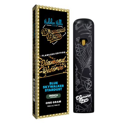 Hidden Hills X Diamond Boyz Diamond Reserve THCa + THCh Disposable 1g