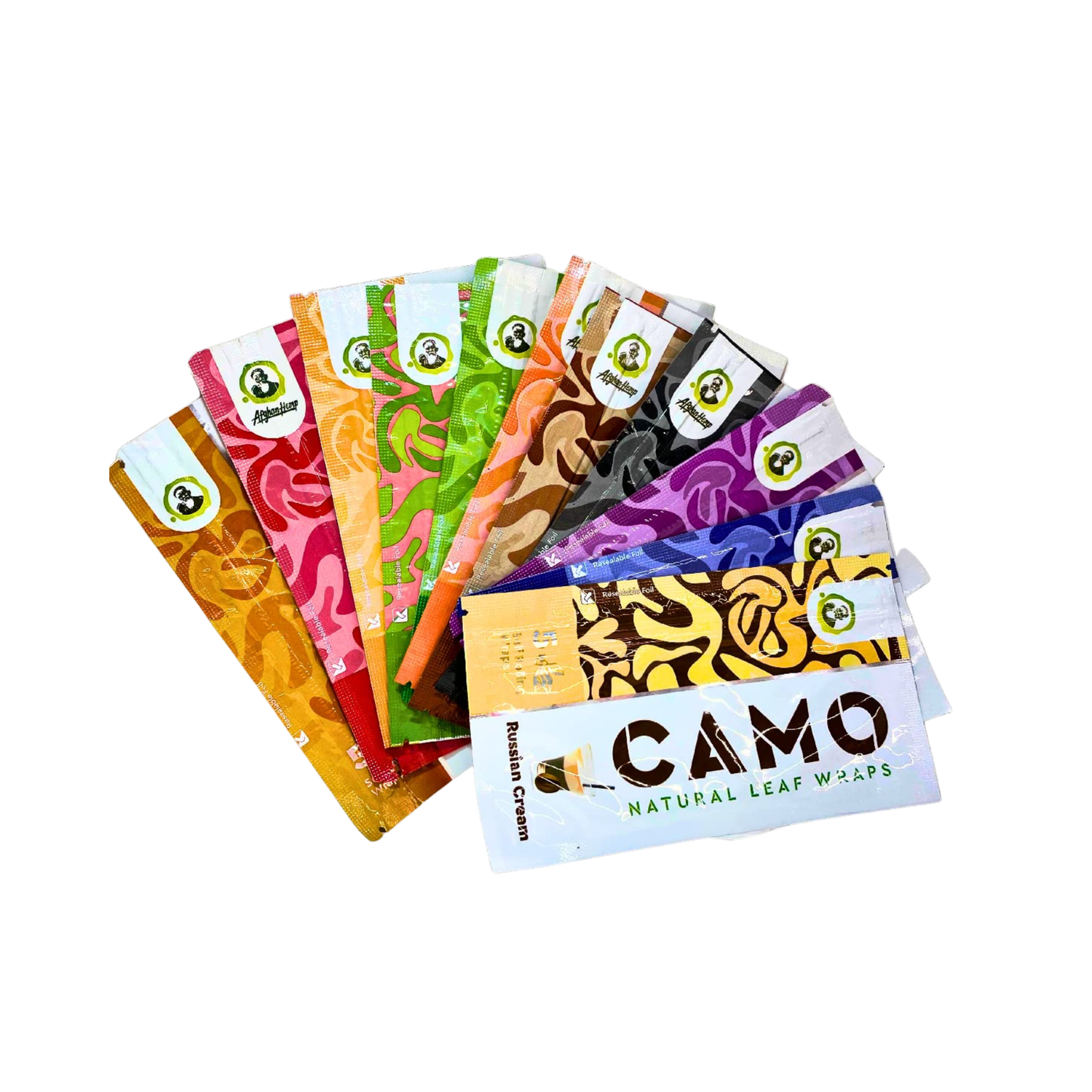 CAMO - Afghan Natural Leaf Wraps
