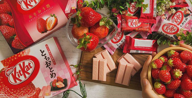Exotic KIT-KAT - Strawberry