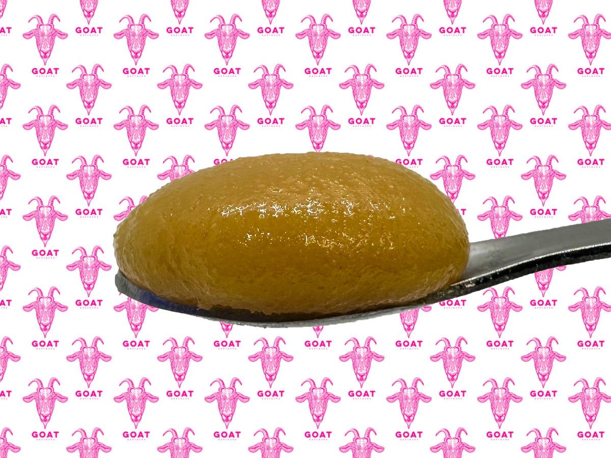 GOAT extracts - Badder/Rosin/ Diamonds, Flavor: Blue banana
